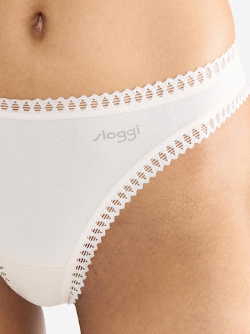 SLOGGI Thong 'GO Crush' in White