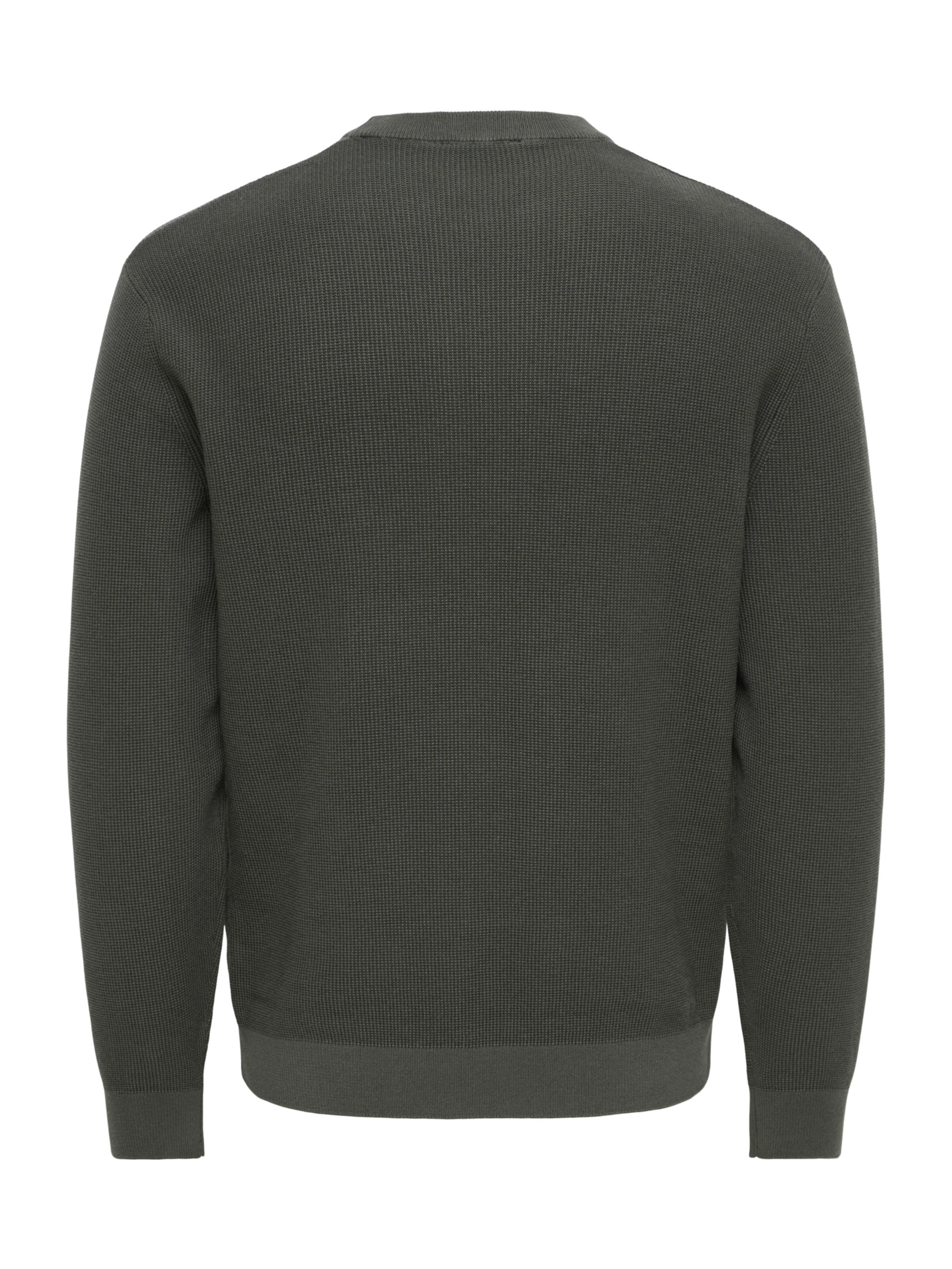 Only & Sons Pullover 'ONSTONY' in Grau
