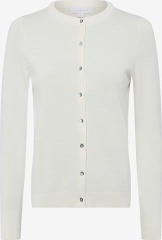 Brookshire Strickjacke in Weiß: Vorderseite
