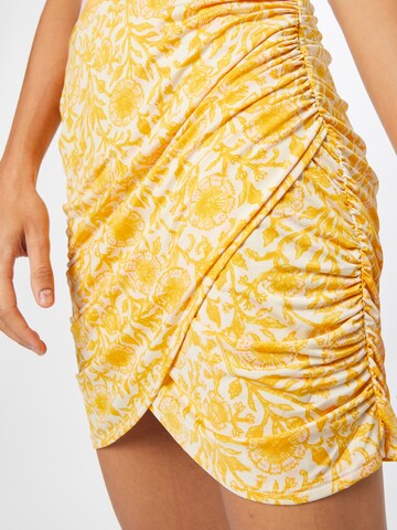 Free People Skirt 'SHE'S SOMETHING ELSE' in Yellow