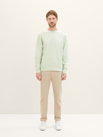 TOM TAILOR Sweatshirt in Grün