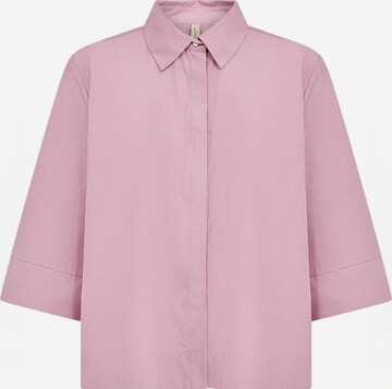 Soyaconcept Shirt ' SC-NETTI ' in Lila: voorkant