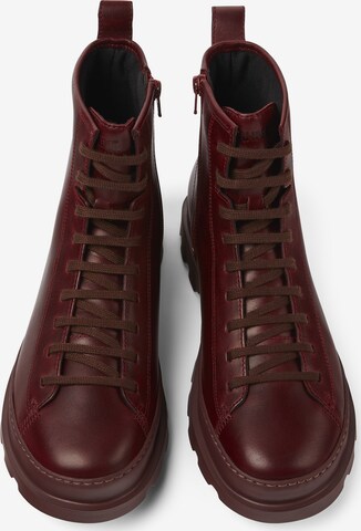 Bottines à lacets 'Brutus' CAMPER en rouge