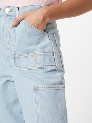 Wide leg Jeans cargo di FRAME in blu