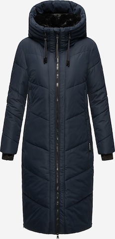 MARIKOO Winter Coat 'Nadaree XVI' in Blue: front