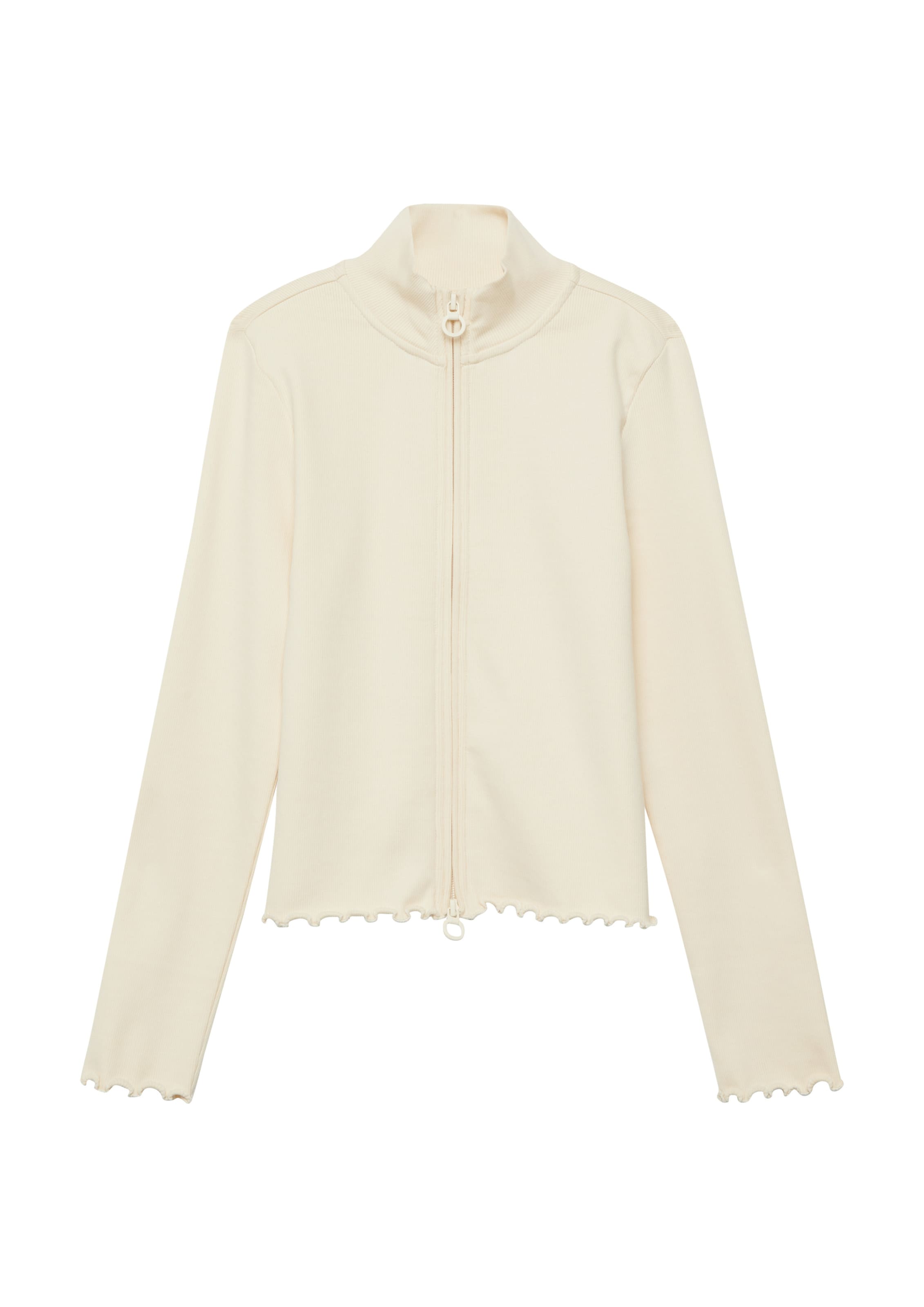 Veste de survêtement s.Oliver en beige : devant