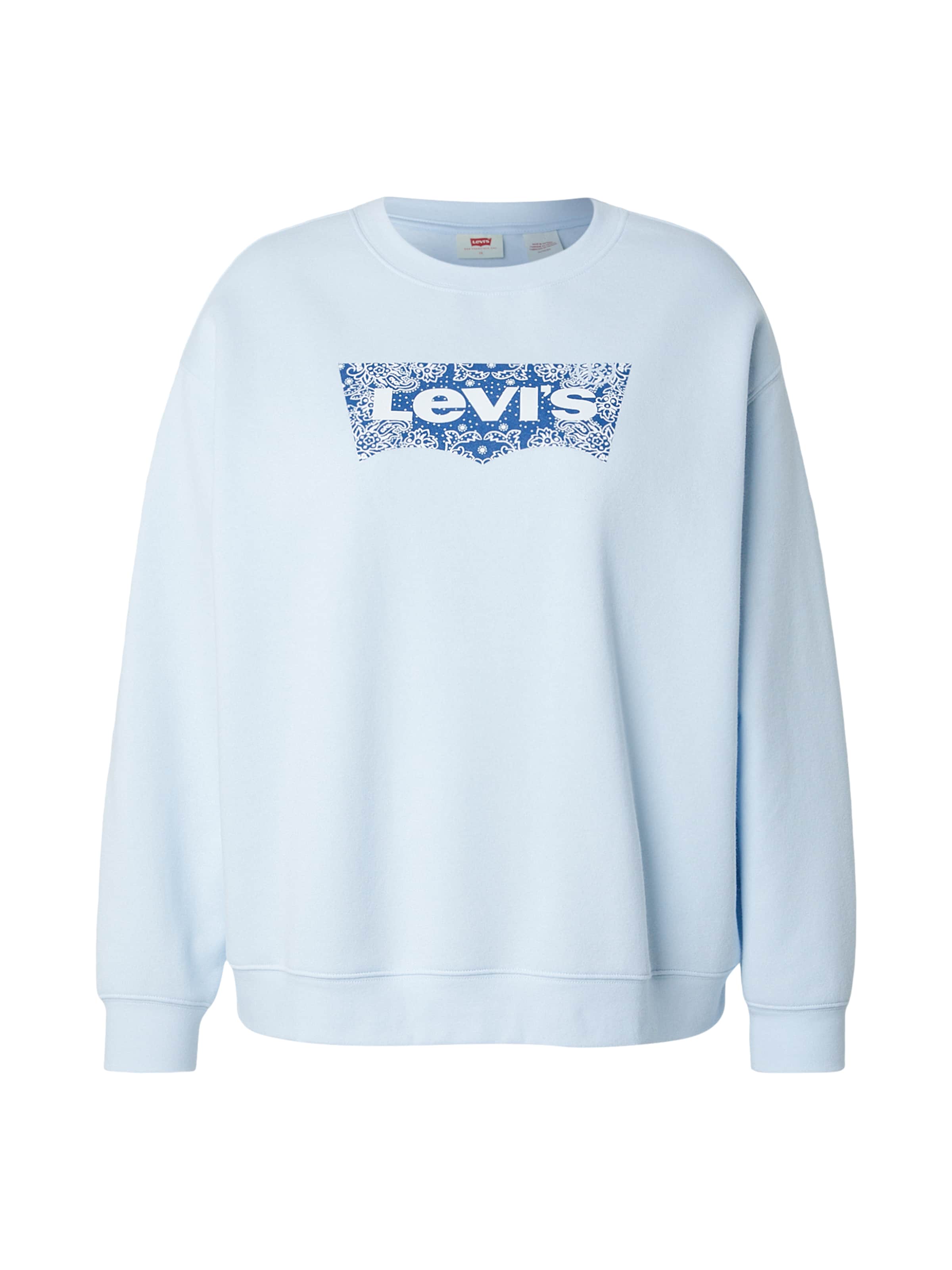 Levi's® Plus Sweatshirt 'EVERYDAY' i blå: framsida