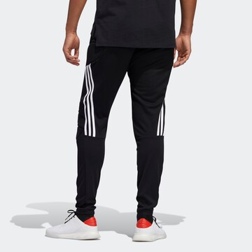 juoda ADIDAS SPORTSWEAR Siaurėjantis Sportinės kelnės 'Tierro Goalkeeper'