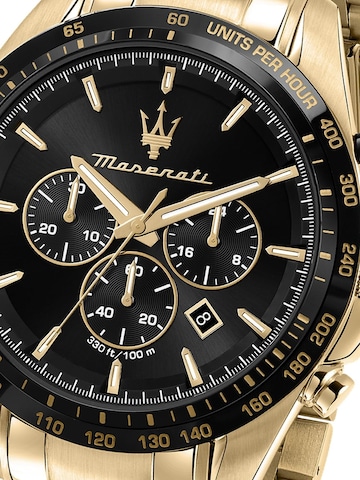 Maserati Analoguhr‌‌ in Gold