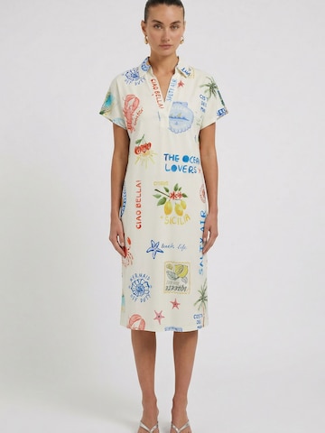 OUI Kleid in Weiß