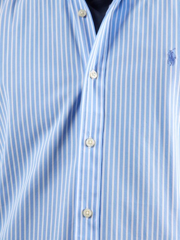 Coupe slim Chemise Polo Ralph Lauren en bleu
