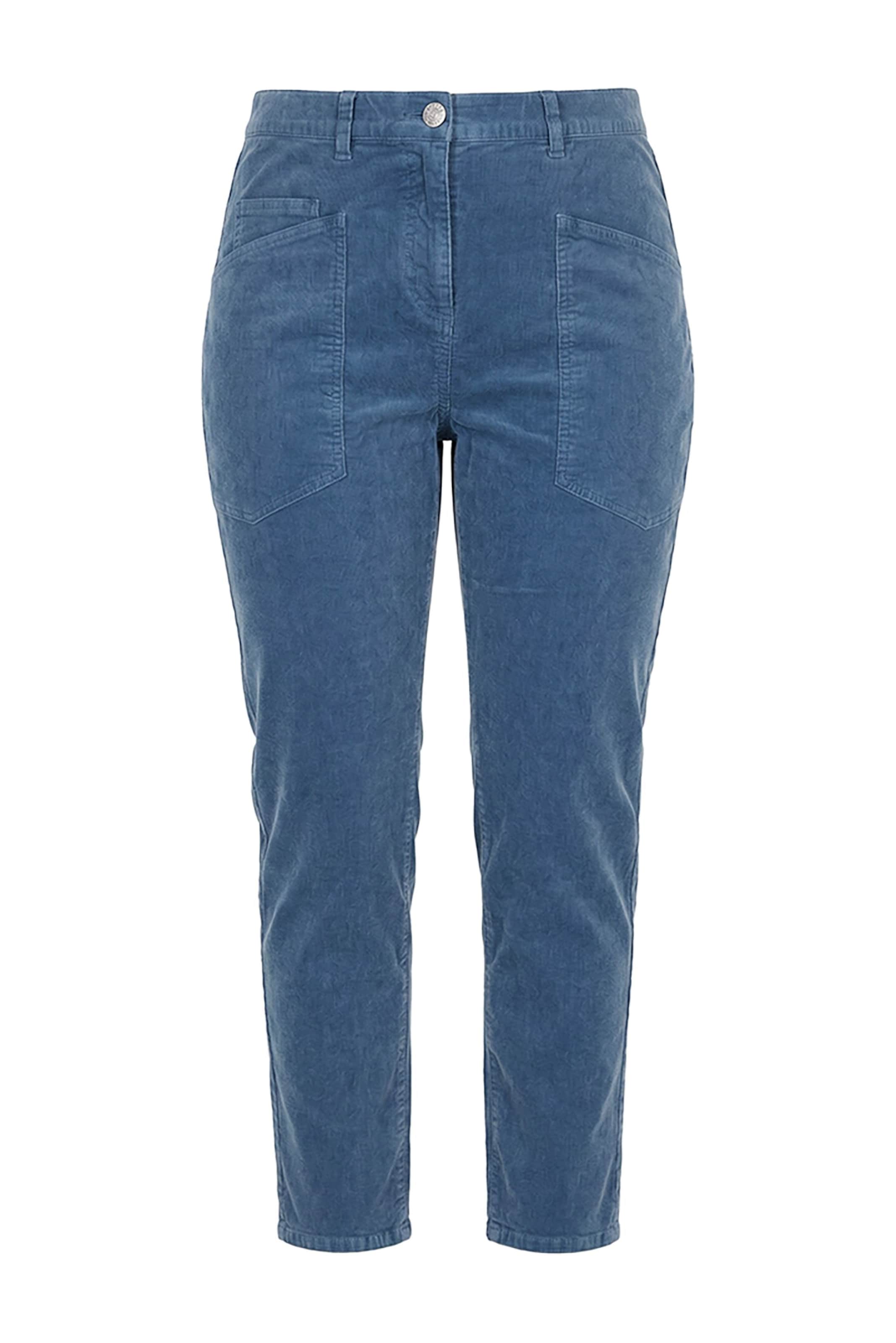 Ulla Popken Jeans in 32-34 in de kleur Blauw, Productweergave