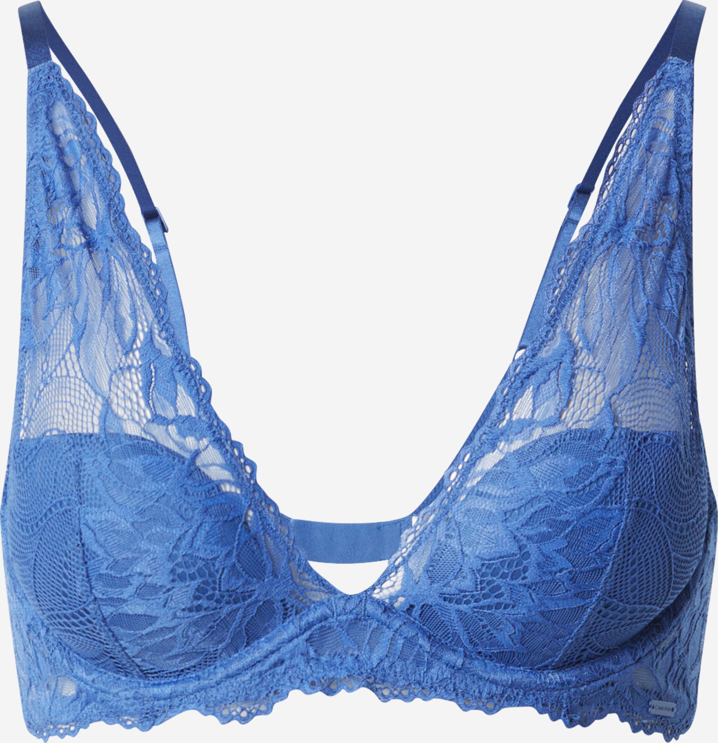 Calvin Klein Underwear Triangel BH in Blau