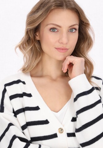 Cardigan DreiMaster Maritim en blanc
