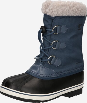 Bottes 'YOOT PAC' SOREL en bleu : devant