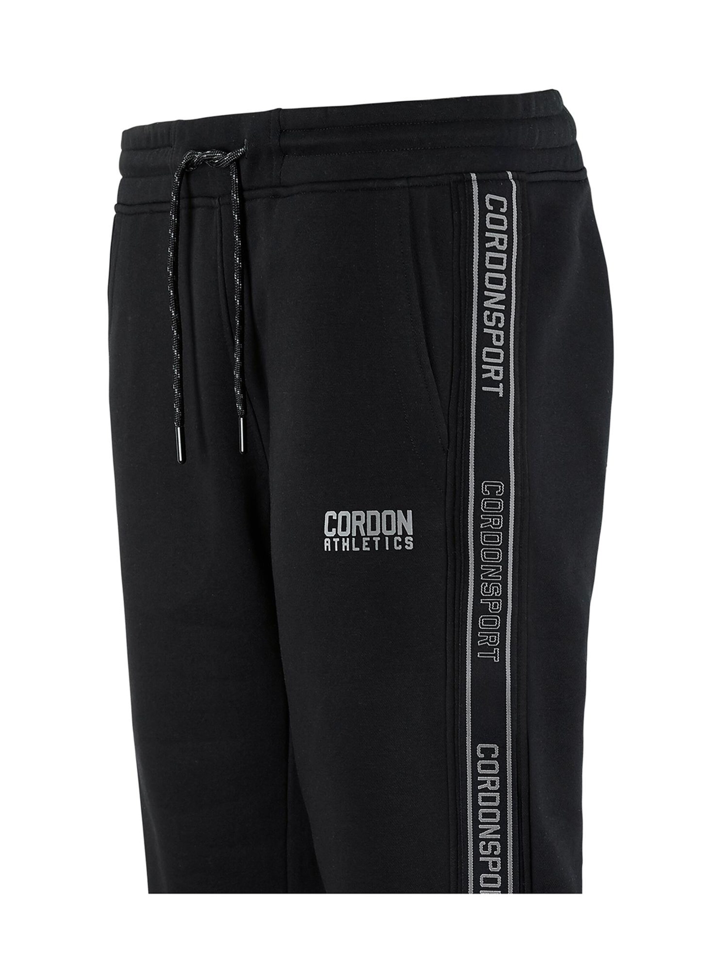 Cordon Sport Regular Workout Pants 'Linus' in Black