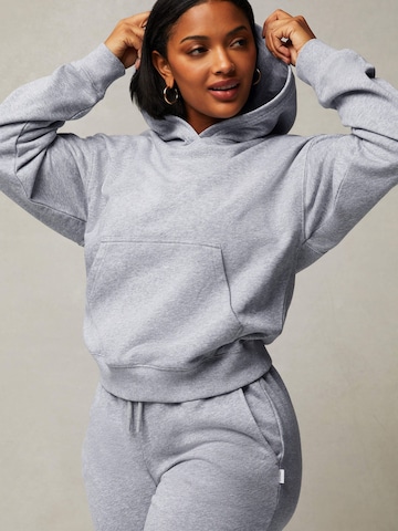 Fabletics Sweatshirt 'Year Round Terry' in Grau: Vorderseite