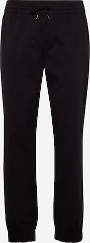 JOHN DEVIN Tapered Broek in Zwart: voorkant