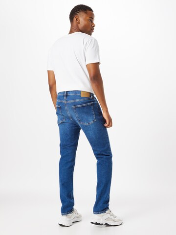 Coupe slim Jean 'Max' ESPRIT en bleu