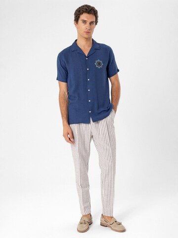 Coupe regular Chemise Antioch en bleu