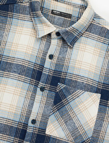 Koton Regular Fit Hemd in Blau
