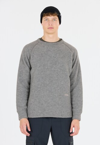 SOS Sweatshirt 'Aneto' in Grey: front