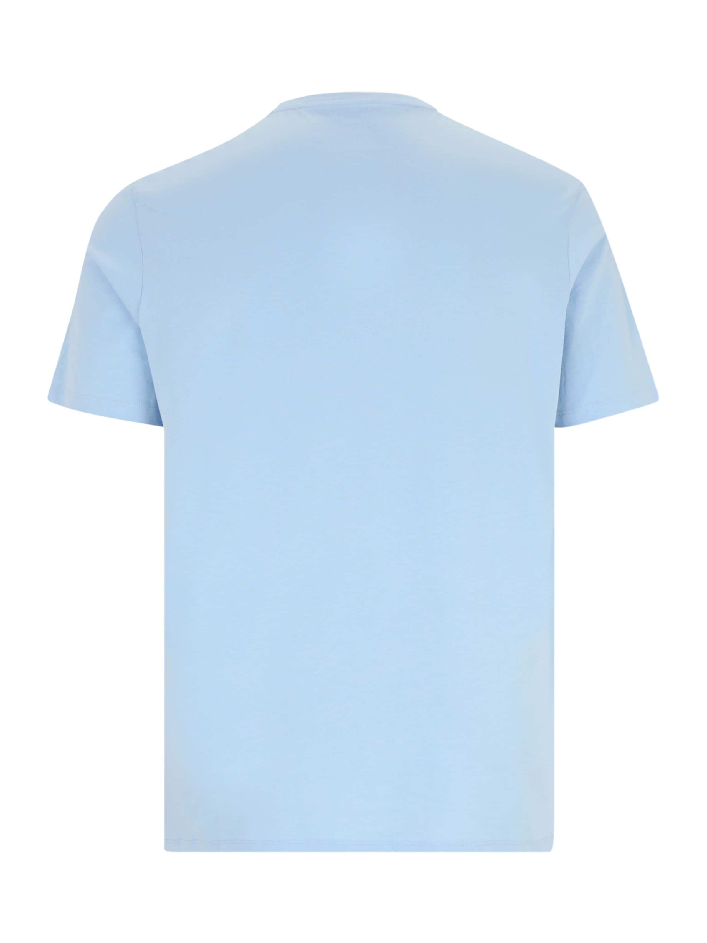 Jack & Jones Plus Tričko 'JJEPaulos' - Modrá