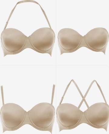 ANITA T-Shirt BH 'Padded Basic' in Beige: Vorderseite
