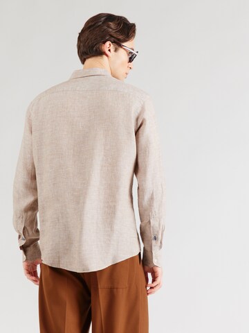 Regular fit Camicia di OLYMP in marrone