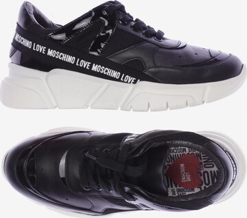 Love Moschino Sneaker 39 in Schwarz: predná strana