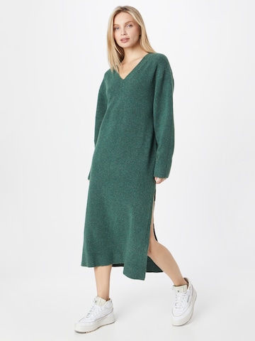 Robes en maille 'Ellen' WEEKDAY en vert : devant