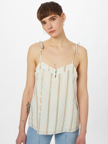 Top 'SAVANNAH' di VERO MODA in beige: frontale