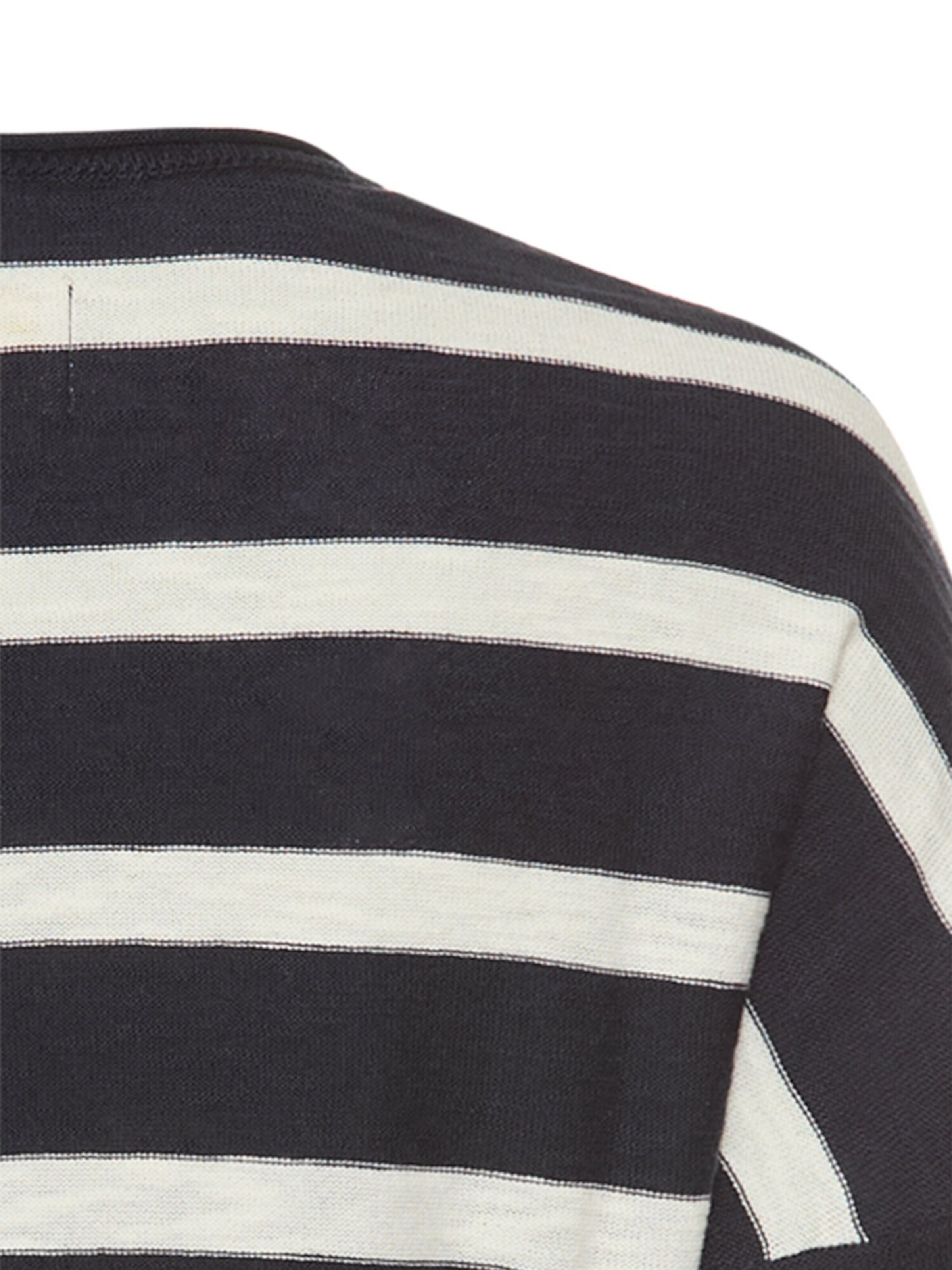 CAMEL ACTIVE Boxy Strickpullover mit 3/4-Ärmeln in Blau