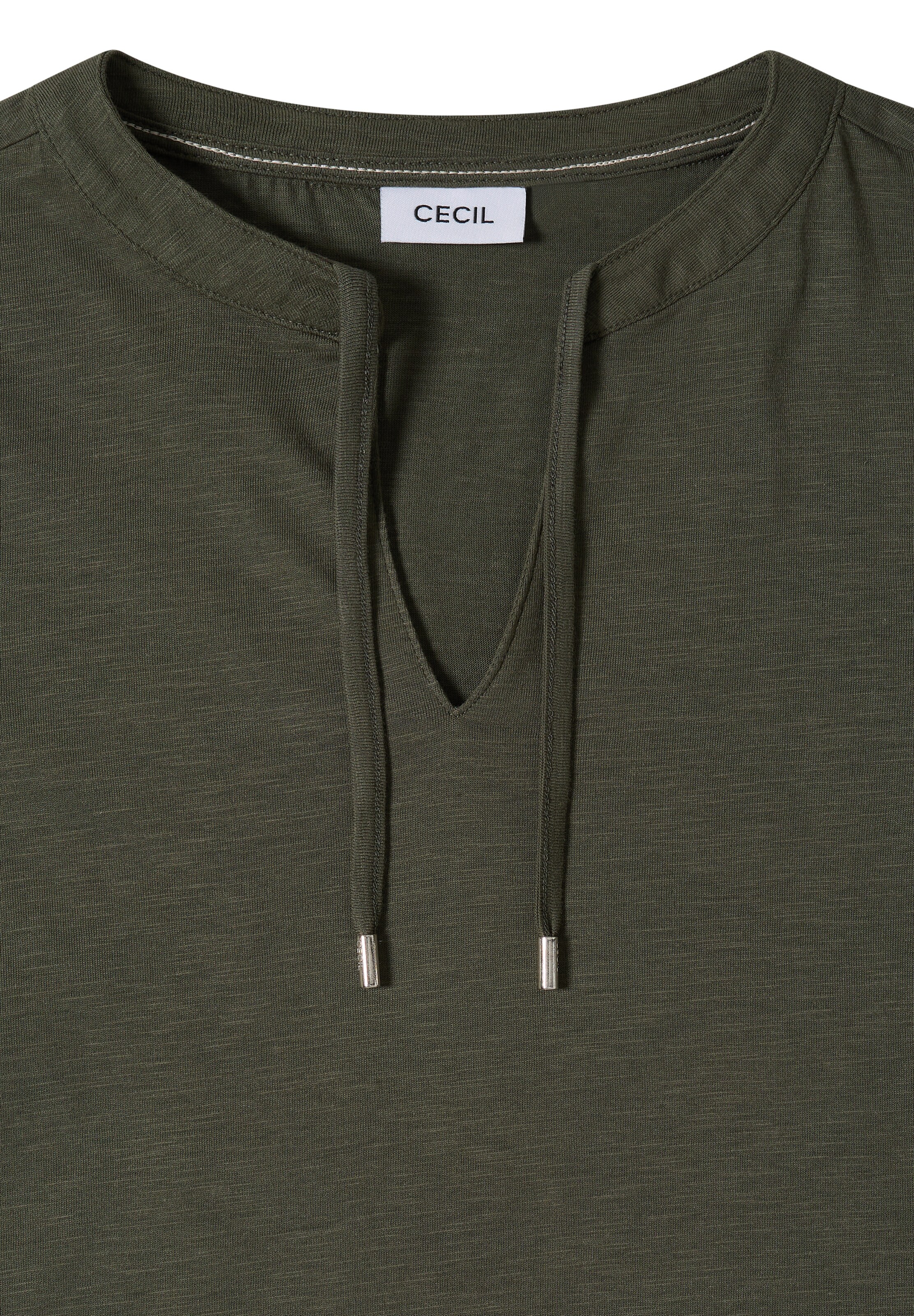 CECIL T-Shirt in Grün