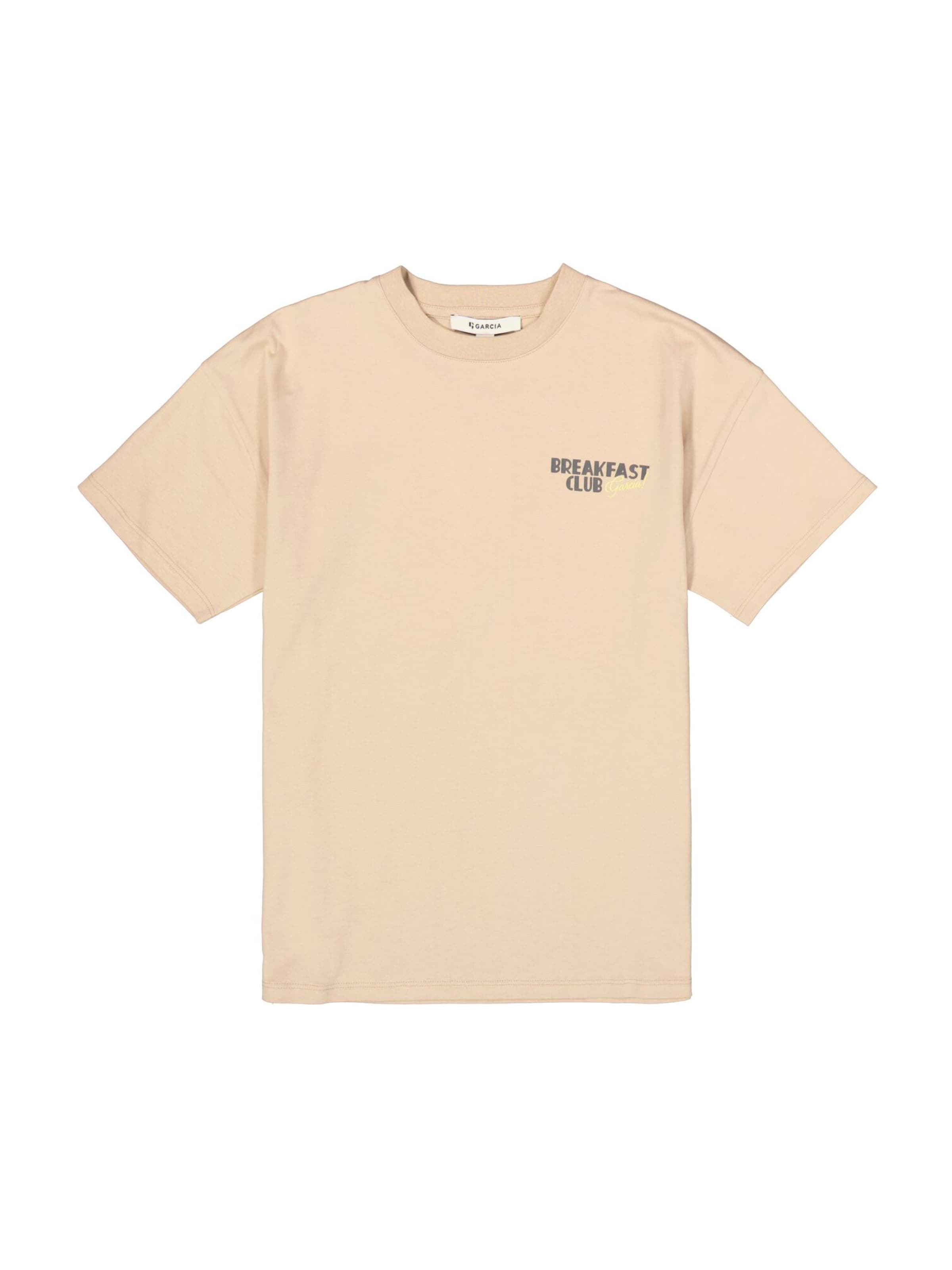 GARCIA Μπλουζάκι σε μπεζ: μπροστά