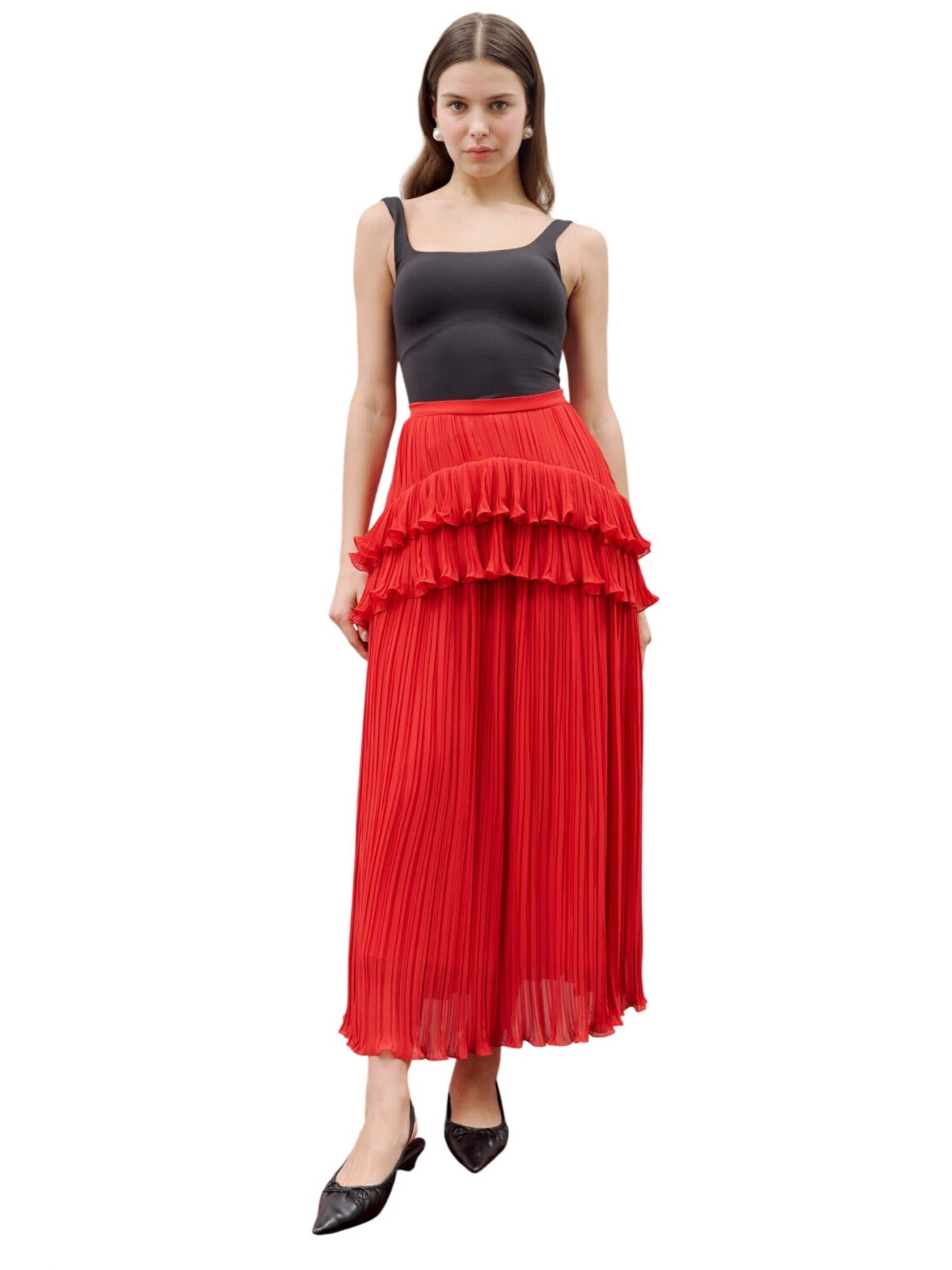MANUKA Rok in Rood