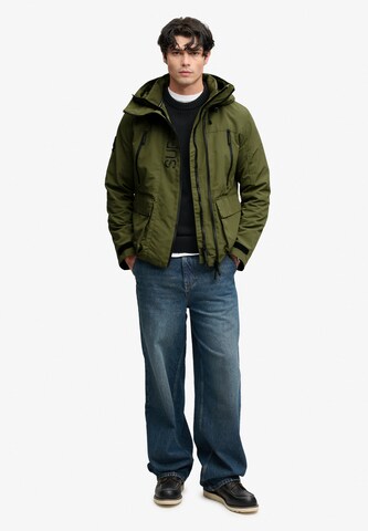 Superdry & Co Between-Season Jacket 'Ultimate' in Green
