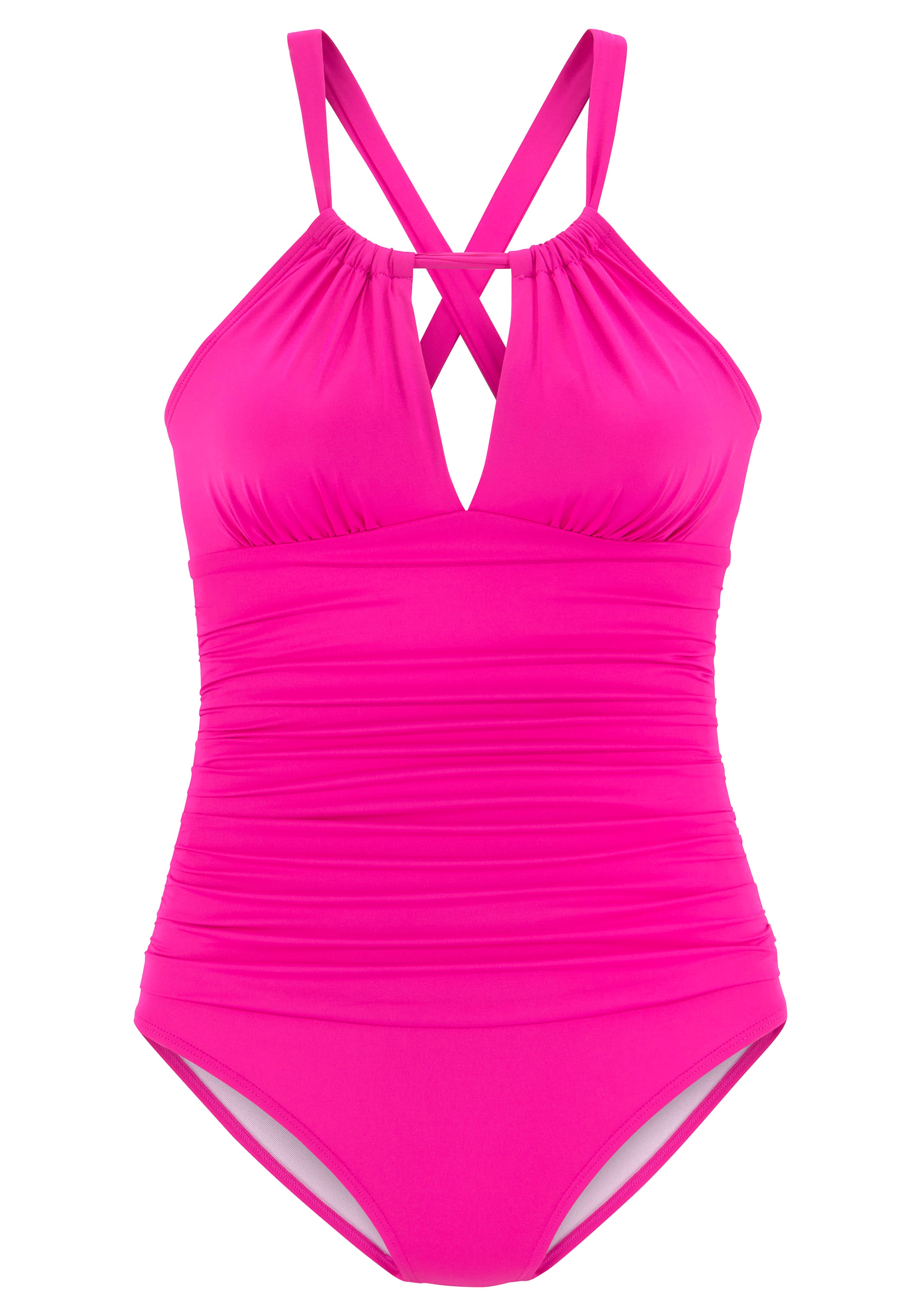 s.Oliver Jednodielne plavky - Ružová: predná strana