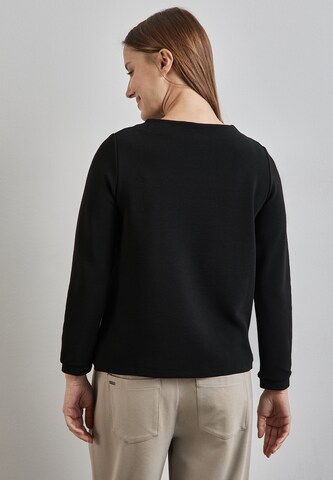 STREET ONE Shirt in Schwarz