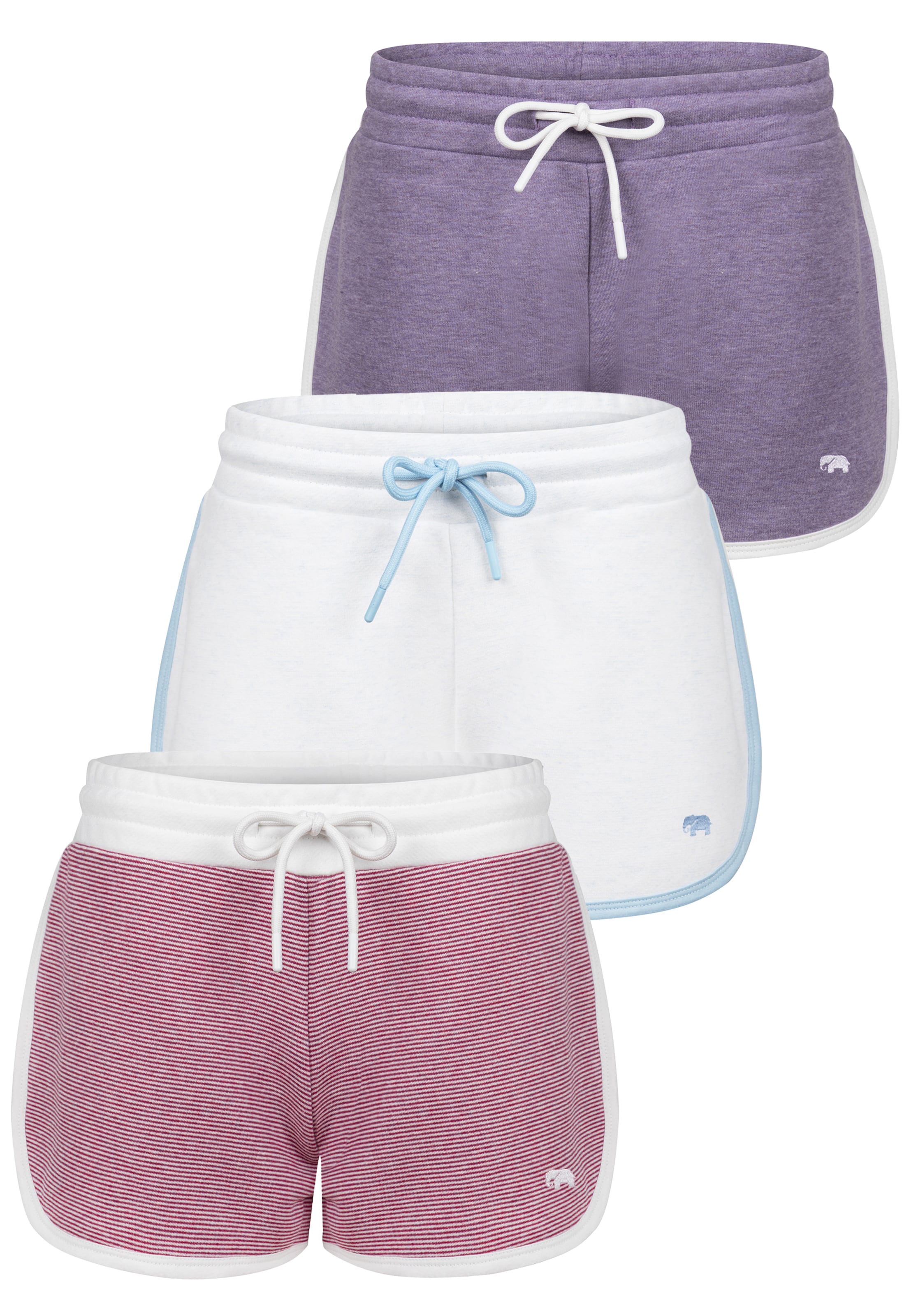 Pantaloni de la Felix Hardy pe mov: față