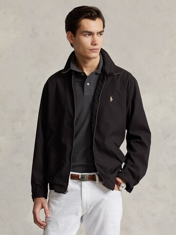 Polo Ralph Lauren Přechodná bunda – černá: přední strana