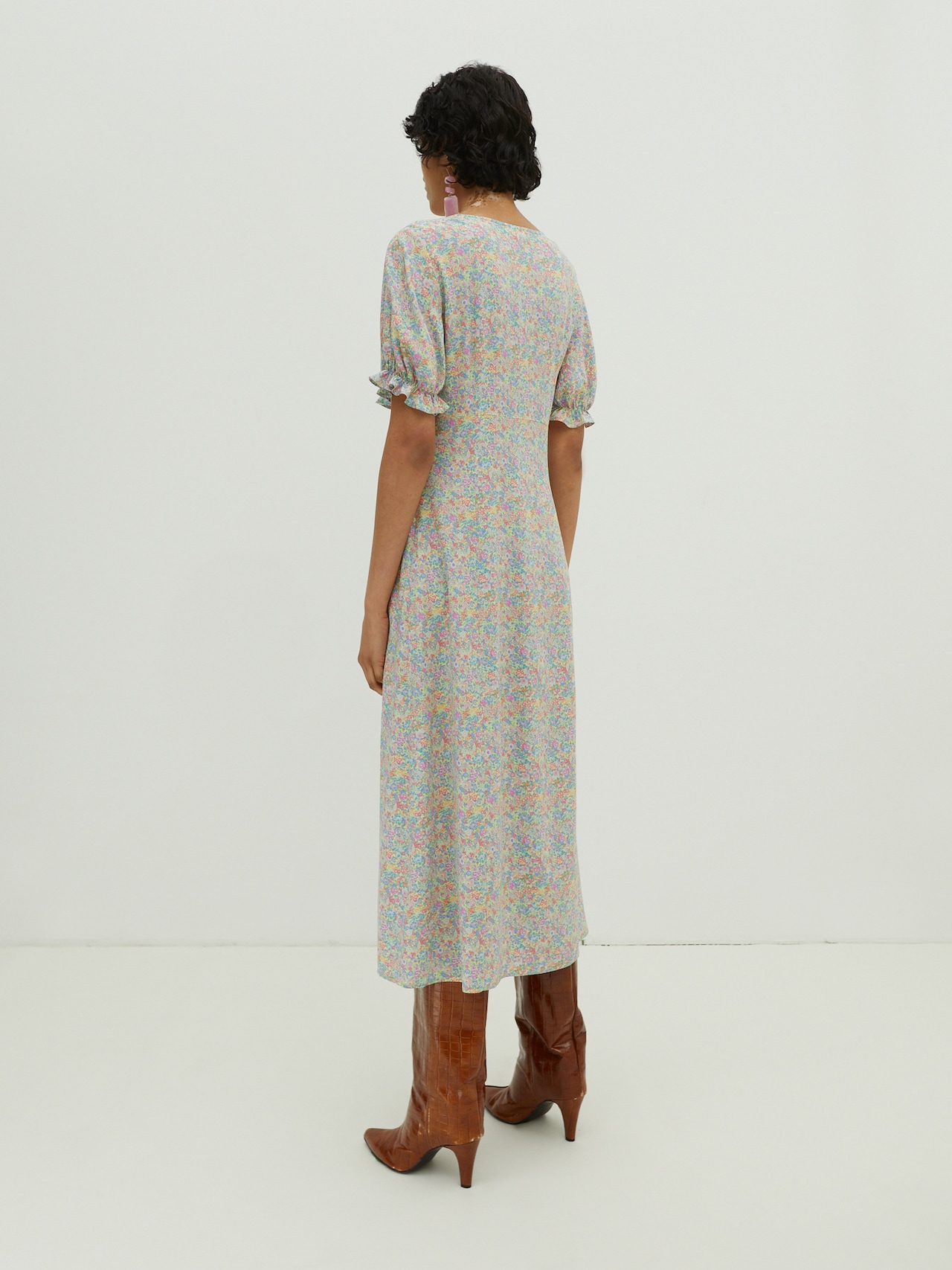 EDITED Producten Jurk 'Raina' Gemengde kleuren