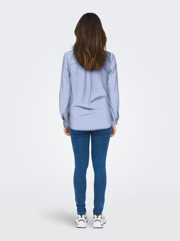 ONLY Bluse in Blau