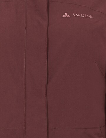 VAUDE Sports jacket in Red