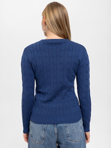 Pull-over Antioch en bleu