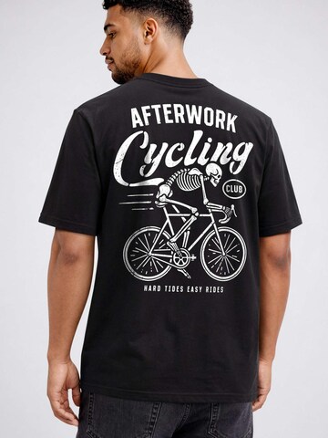 Neverless Shirt 'After work Cycling' in Black
