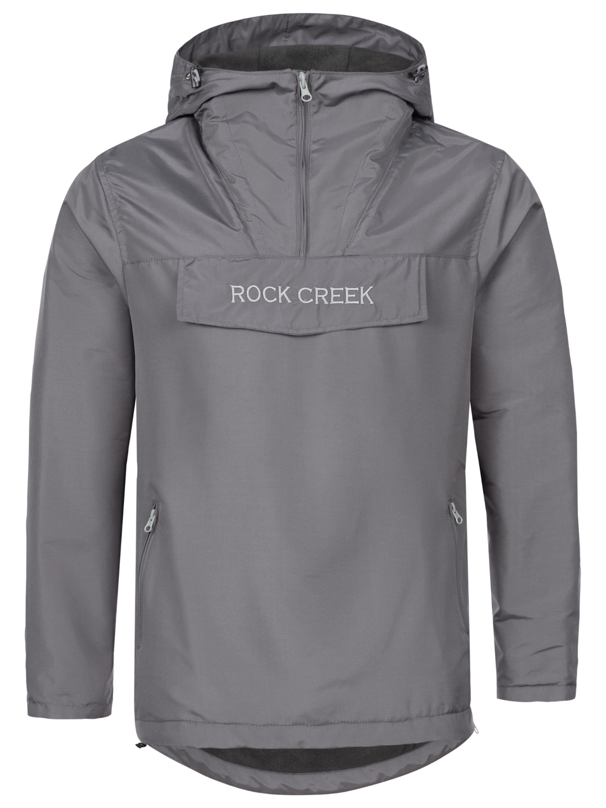 Rock Creek Jacke in Grau: Vorderseite