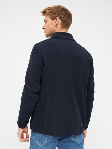 Sea Ranch Fleecejacke  'Hagbard' in Blau