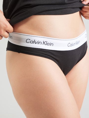 Slip di Calvin Klein Underwear in nero: frontale