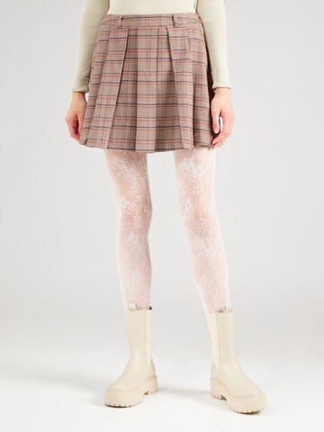 VERO MODA Nederdel 'VMEllie' i brun: forside